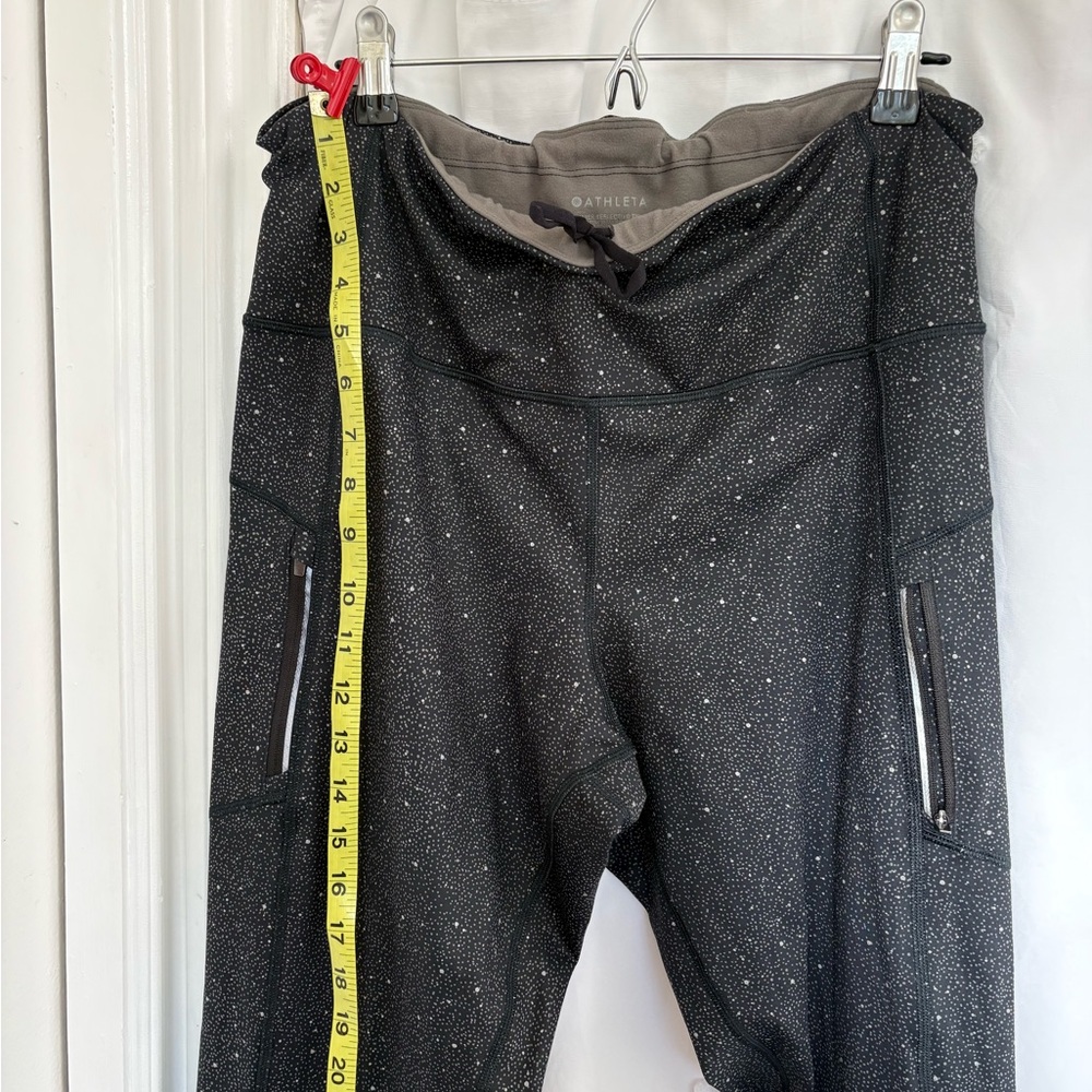 Athleta Rainier Lined Reflective Leggings 1X